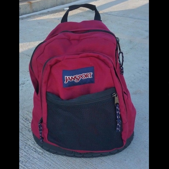 Jansport Other - SOLD Vintage 1990s Jansport Burgundy Red Backpack